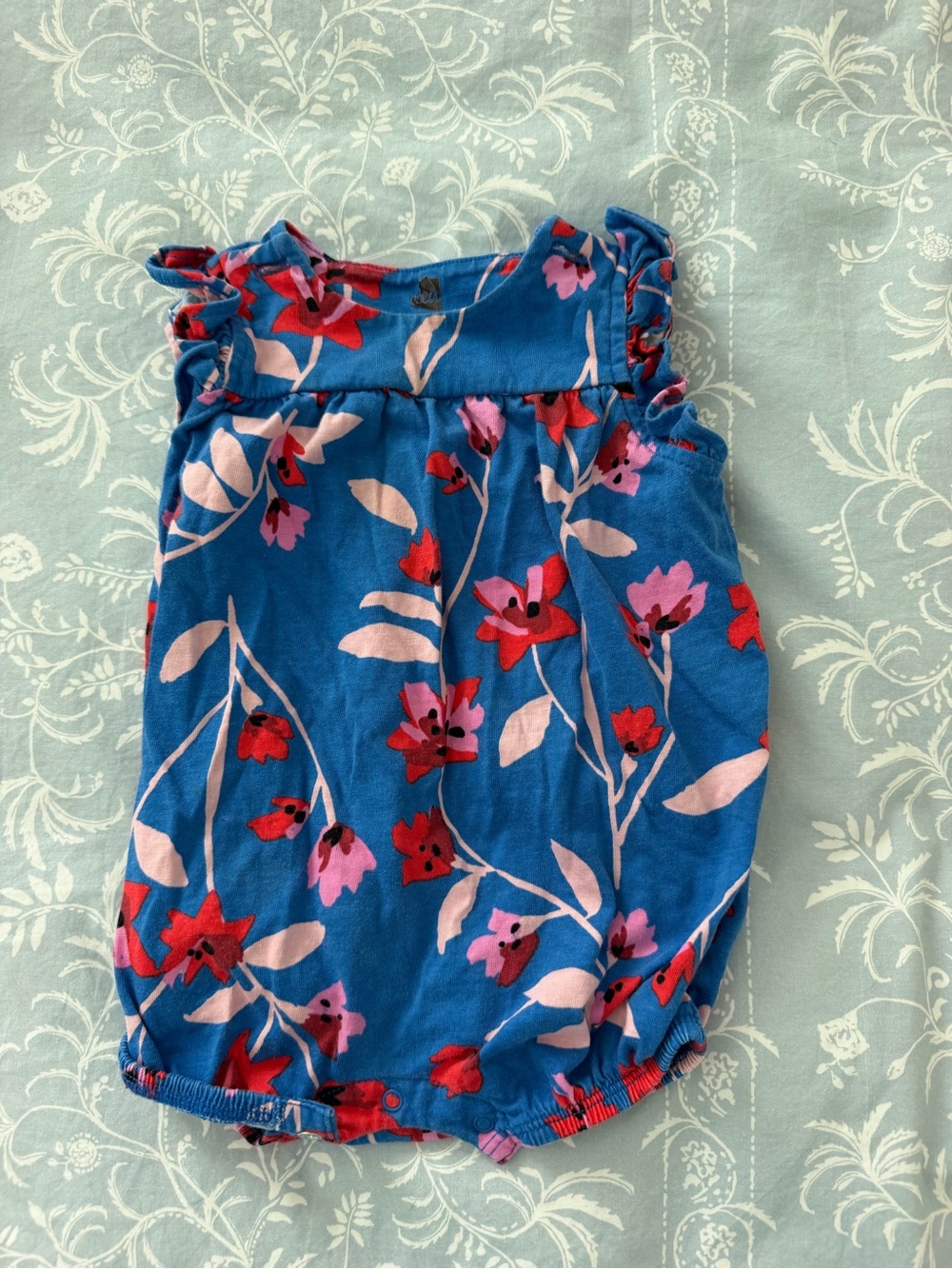 Tea Collection Floral Baby Girl Romper